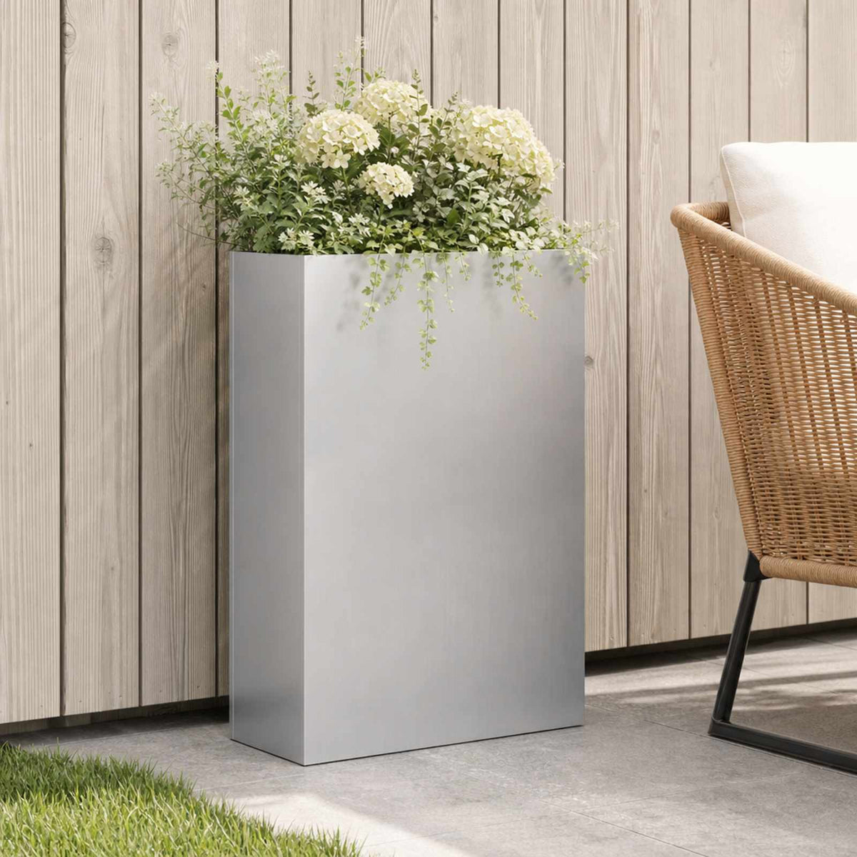 Jardinières 2 Pcs Acier Corten