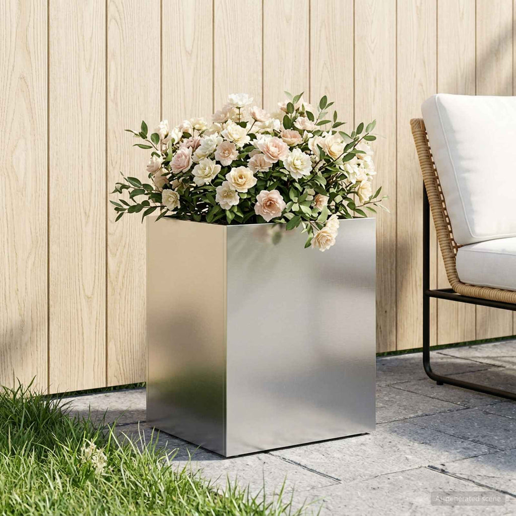 Jardinières 2 Pcs Acier Corten