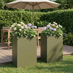 Jardinières 2 Pcs Acier Corten