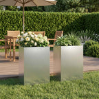 Jardinières 2 Pcs Acier Corten