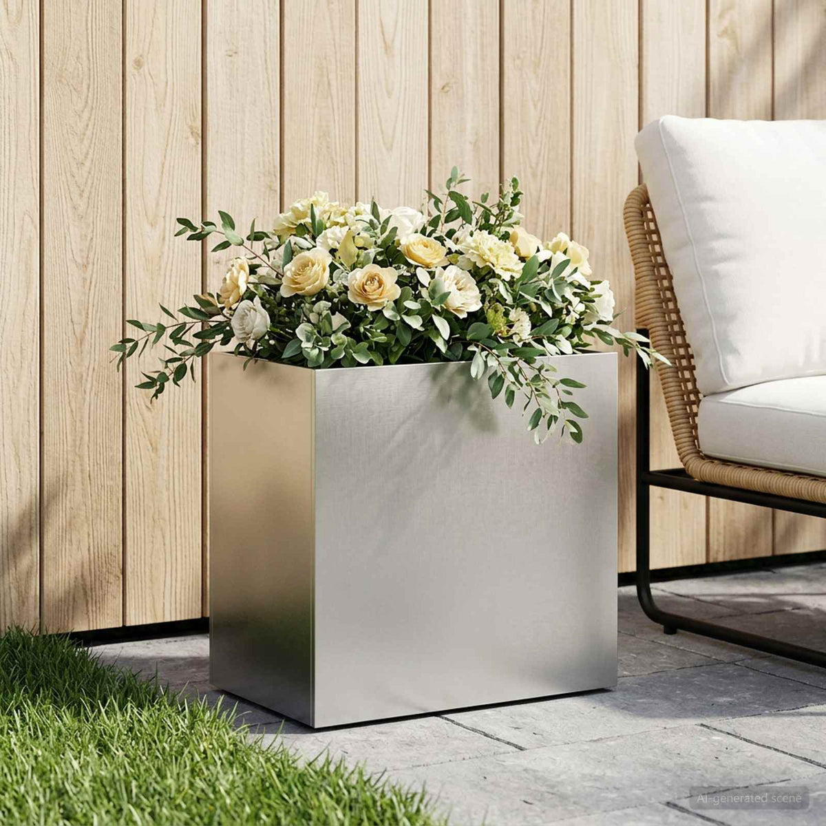 Jardinières 2 Pcs Acier Corten