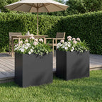 Jardinières 2 Pcs Acier Corten