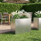 Jardinières 2 Pcs Acier Corten