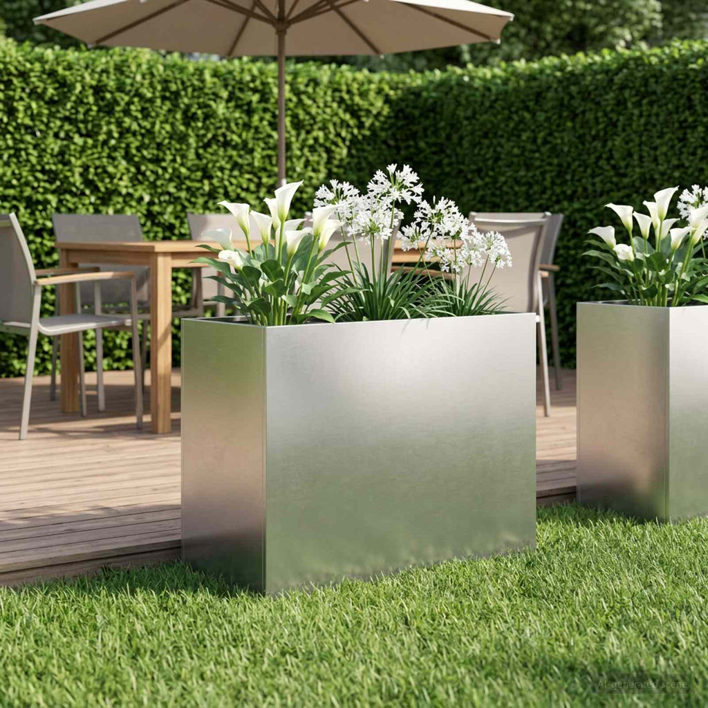 Jardinières 2 Pcs Acier Corten