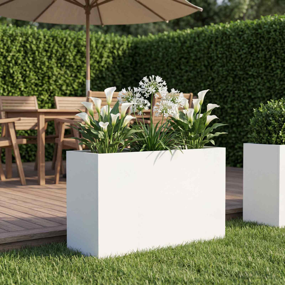 Jardinières 2 Pcs Acier Corten