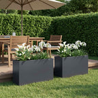 Jardinières 2 Pcs Acier Corten