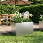 Jardinières 2 Pcs Acier Corten