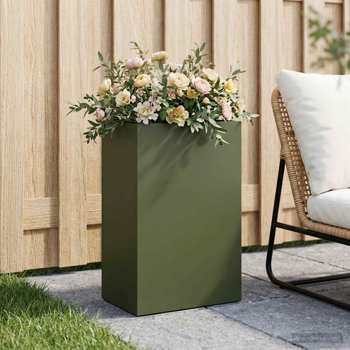 Jardinières 2 Pcs Acier Corten