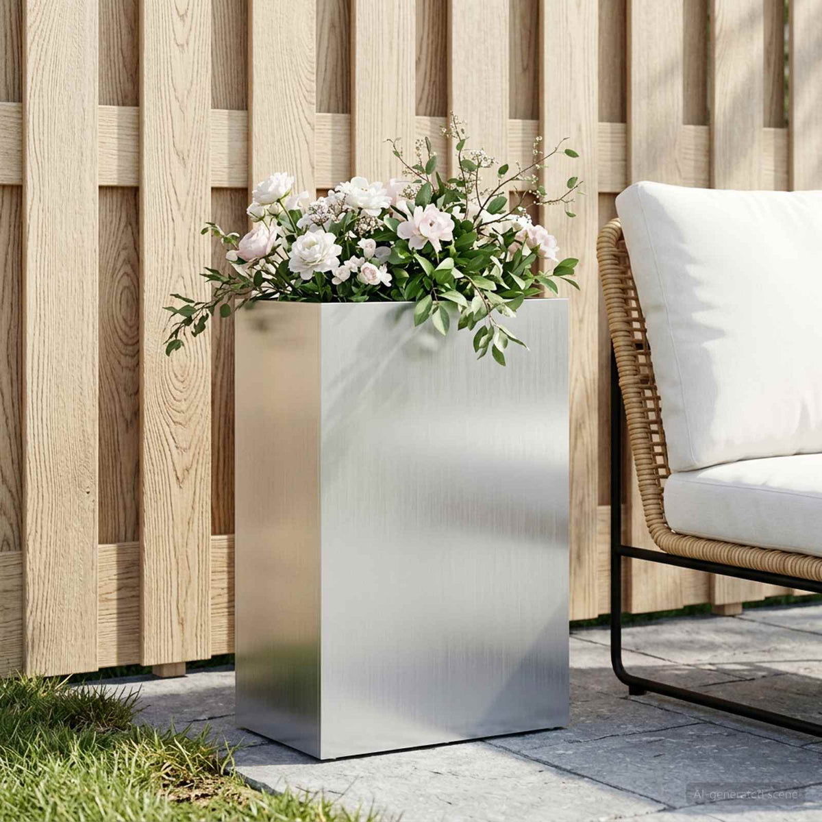 Jardinières 2 Pcs Acier Corten