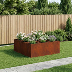 Cache-Pot De Jardin Rouillé