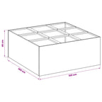 Cache-Pot De Jardin Rouillé