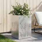 Cache-Pot De Jardin 2 Pc Rouillé