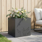 Cache-Pot De Jardin 2 Pc Rouillé