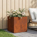 Cache-Pot De Jardin Rouillé