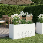 Cache-Pot De Jardin 2 Pc Rouillé
