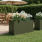 Cache-Pot De Jardin Rouillé