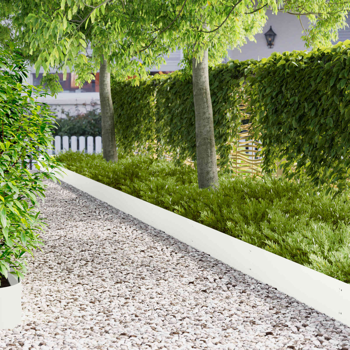 Bordure De Pelouse 20 Pc 103 X Acier Rouillé