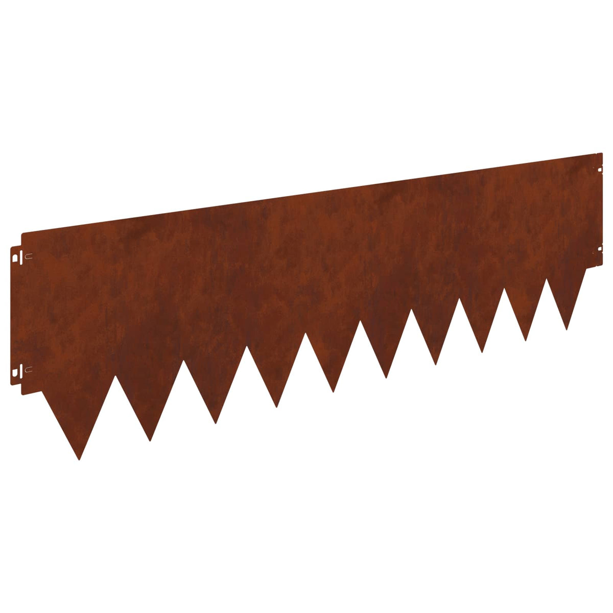 Bordure De Pelouse 20 Pc 103 X Acier Rouillé