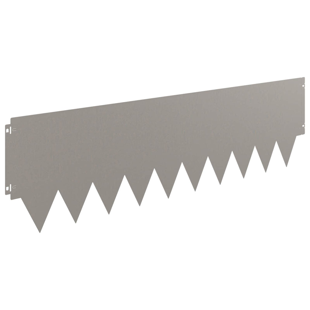 Bordure De Pelouse 20 Pc 103 X Acier Rouillé