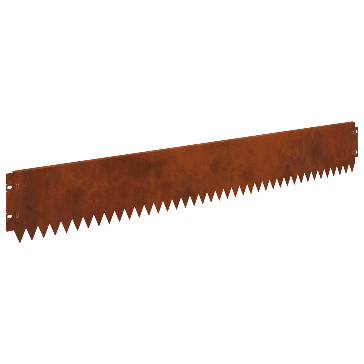 Bordure De Pelouse 30 Pc 103 X Acier Rouillé