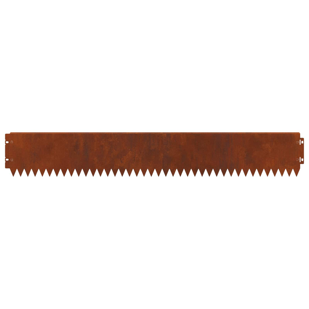 Bordure De Pelouse 30 Pc 103 X Acier Rouillé
