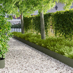 Bordure De Pelouse 30 Pc 100 X Acier Rouillé