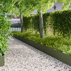 Bordure De Pelouse 30 Pc 100 X Acier Rouillé