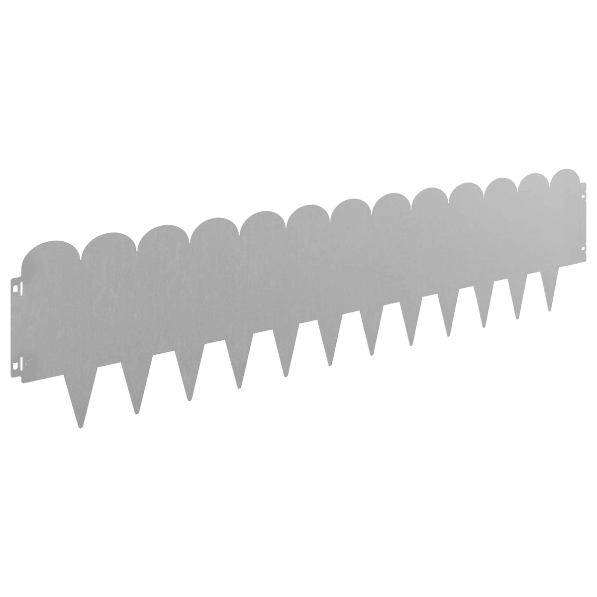 Bordure De Pelouse 10 Pc 103 X Acier Rouillé