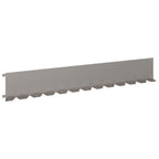 Bordure De Pelouse 10 Pc 102 X 15 X 4 Cm Acier Rouillé