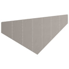 Bordure De Pelouse 4 Pc 100 X 45 Cm Acier Rouillé