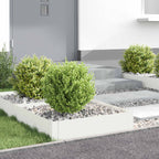 Bordure De Pelouse 4 Pc Acier Rouillé