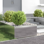 Bordure De Pelouse 4 Pc Acier Rouillé