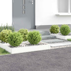 Bordure De Pelouse 4 Pc Acier Rouillé