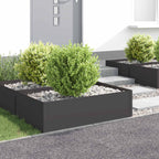 Bordure De Pelouse 4 Pc Acier Rouillé