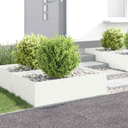 Bordure De Pelouse 4 Pc Acier Rouillé