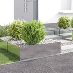 Bordure De Pelouse 4 Pc Acier Rouillé