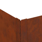 Bordure De Pelouse Acier Rouillé