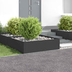 Bordure De Pelouse 4 Pc Acier Rouillé