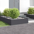 Bordure De Pelouse 4 Pc Acier Rouillé