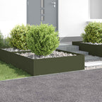 Bordure De Pelouse 4 Pc Acier Rouillé
