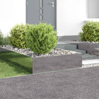 Bordure De Pelouse 4 Pc Acier Rouillé