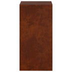 Support De Plante 2 Pcs Rouillé 30 X 30 X 60 Cm