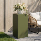 Support De Plante Rouillé 30 X 30 X 100 Cm