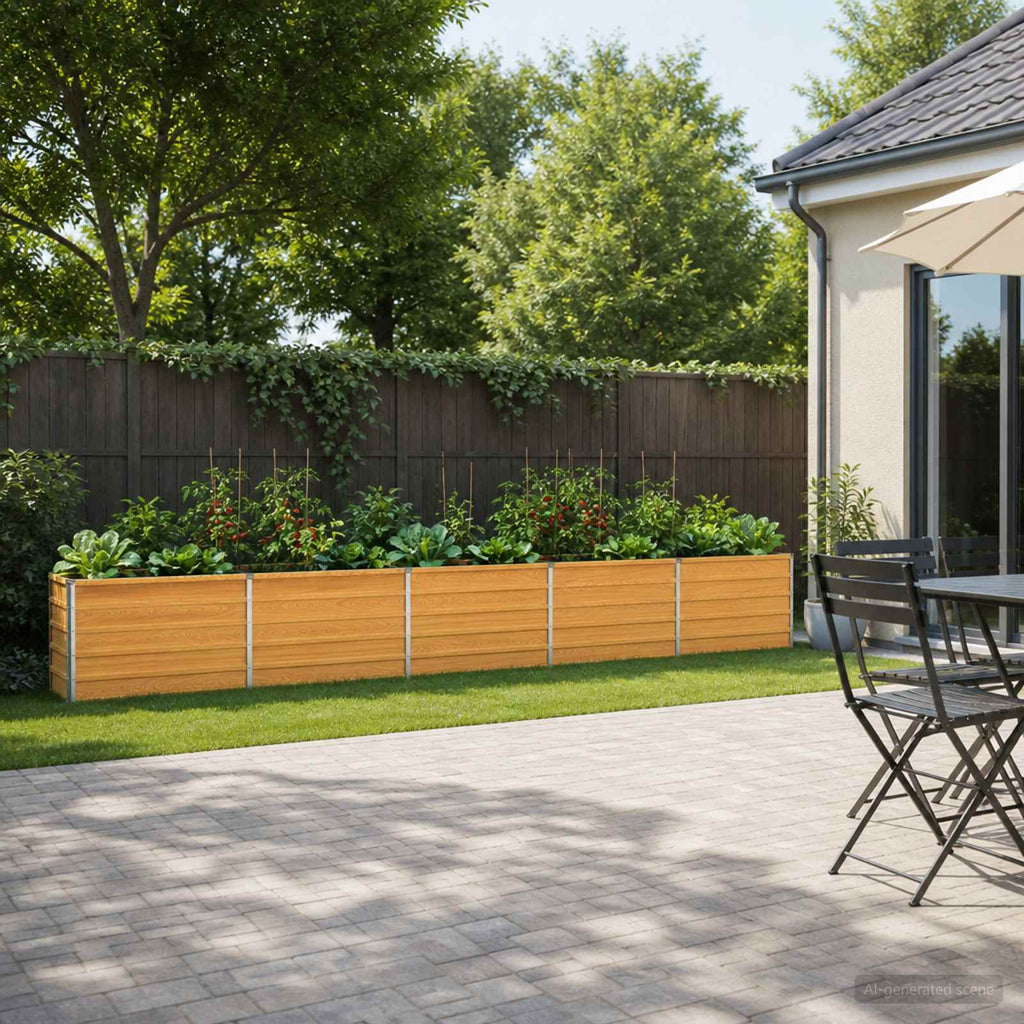 Jardin Surélevé Rouillé Corton