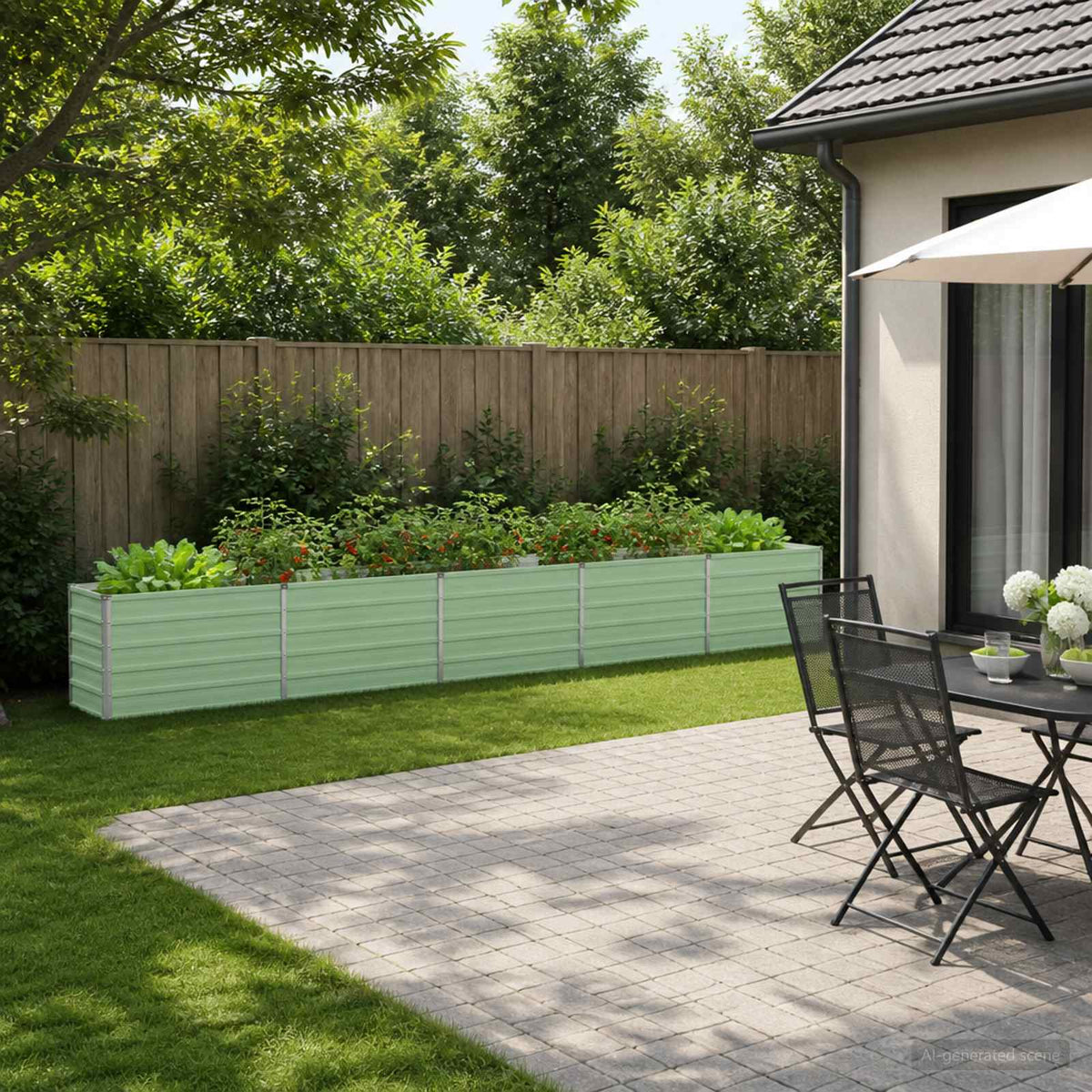 Jardin Surélevé Rouillé Corton