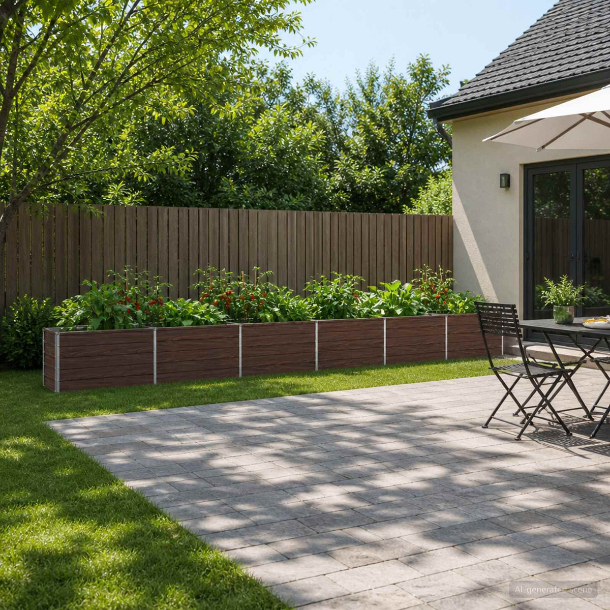 Jardin Surélevé Rouillé Corton