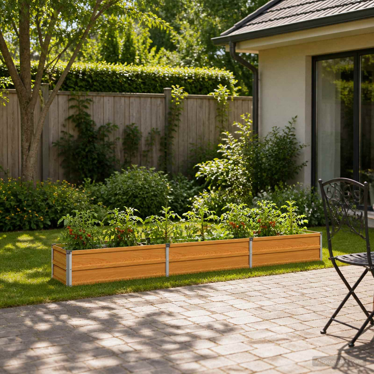 Jardin Surélevé Rouillé Corton