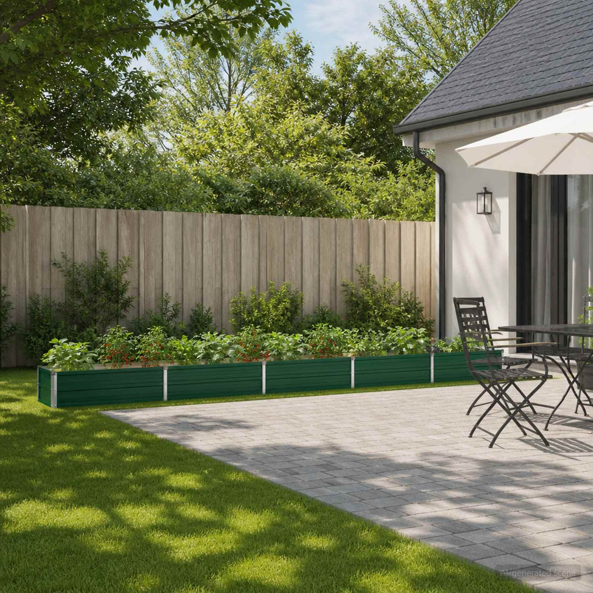 Jardin Surélevé Rouillé Corton