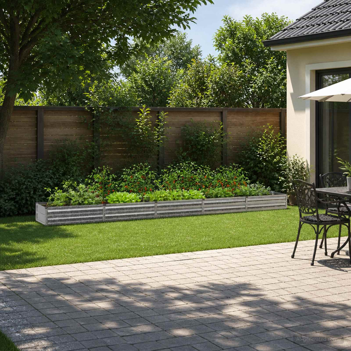 Jardin Surélevé Rouillé Corton