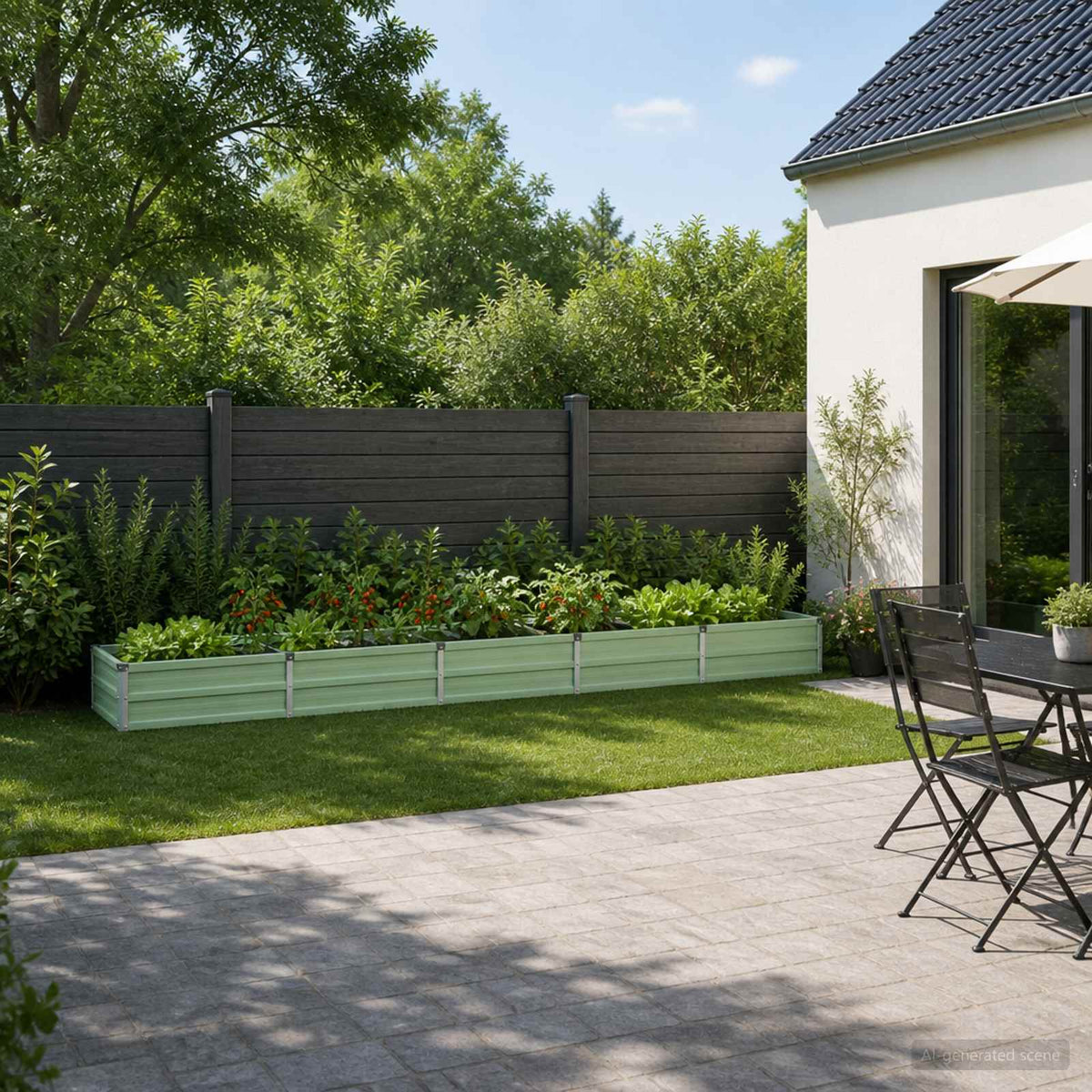 Jardin Surélevé Rouillé Corton